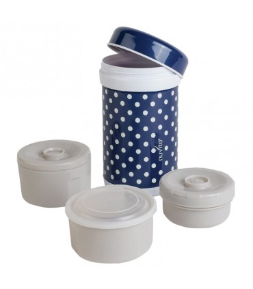 فلاسک غذا 3 قسمتی 1200 میل نوویتا Nuvita