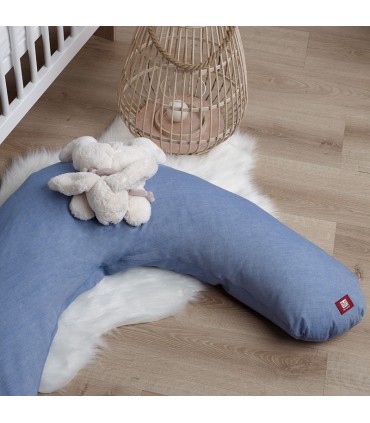 بالش بارداری و شیردهی رنگ آبی Red Castle Big Flopsy Chambray Blue