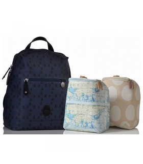 کیف لوازم هارت لند سرمه ای طرحدار پاکاپاد Pacapod Hartland Navy