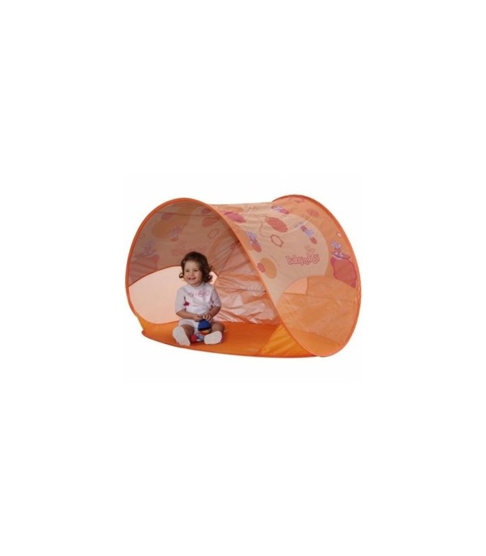 چادر بازی-چادر بازی کف دارضدآفتاب نارنجي طرحدار Babymoov-فروشگاه کودکو