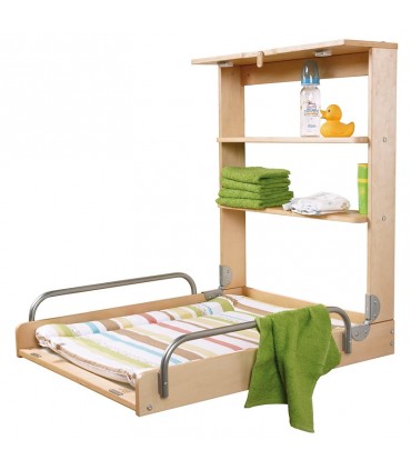 میز تعویض دیواری ربا Roba Fold Down Baby Changing Table