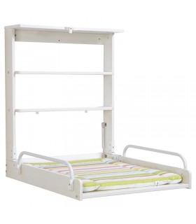 میز تعویض دیواری سفید ربا Roba Fold Down Baby Changing Table
