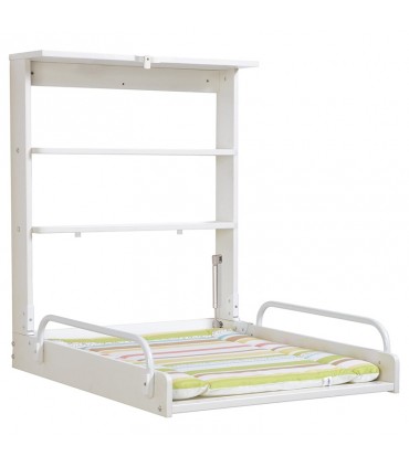 میز تعویض دیواری سفید ربا Roba Fold Down Baby Changing Table