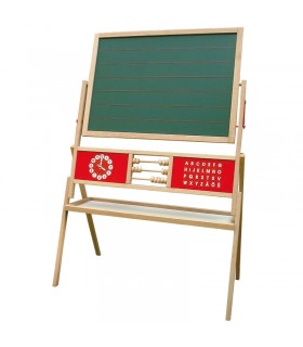 تخته سیاه پایه دار با چرتکه ربا Roba Swivel Standing Board