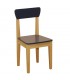 صندلی چوبی سرمه ای ربا Roba Children's Chair