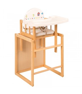 صندلي غذای میز و صندلی شو با سینی پلاستیکی ربا Roba Combination