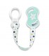 بند پستانک با حلقه سیلیکونی نوویتا رنگ سبزآبی Nuvita Pacifier