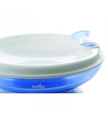 کاسه چسبان گرم نگهدارنده غذای آبی نوویتا Nuvita Warm Plate with
