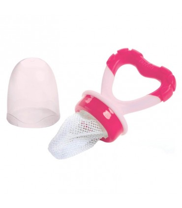 توری میوه خوری با درپوش صورتی نوویتا Nuvita 2 in 1 Feeder and