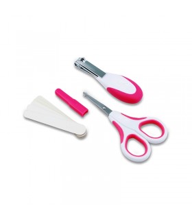 ست مانیکور صورتی نوویتا Nuvita Baby Nail Care Kit