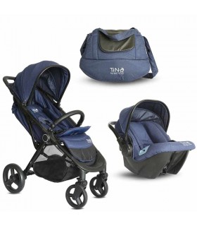ست کالسکه کریر و ساک لوازم آبی تینو Tino Bird Travel System