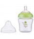 شیشه شیر طلق 180 میل سبز نوبی Nuby Wide Neck Bottle