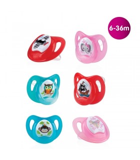 پستانک 6 تا 36 ماه ارتودنسی 2 عددی نوبی Nuby Orthodontic