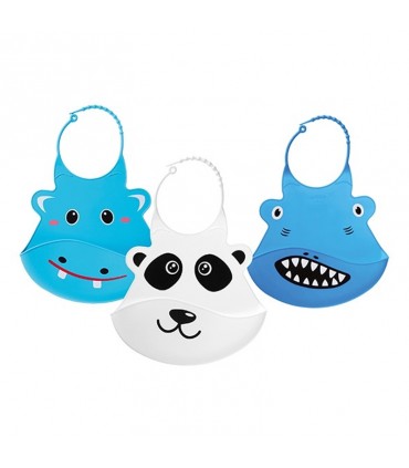 پیشبند سیلیکونی نوبی Nuby Silicone Bib