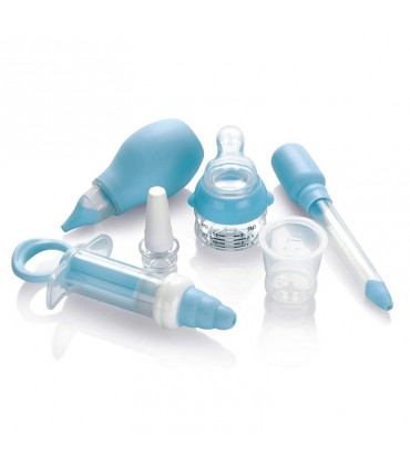 ست قنداغ خوري و پوآر و سرنگ دارو و قطره چکان Nuby