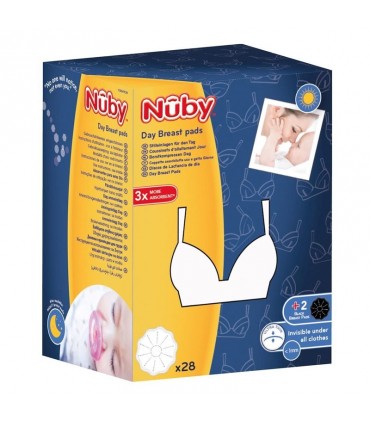 پد سینه روزانه سفید نوبی Nuby Day Breast Pads