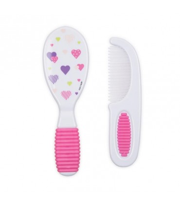 ست شانه و برس نوبی Nuby Comb & Brush Set