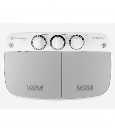 مینی واش دوقلو مدل SH-MW 3820 نقره ای جنرال تکنیک General