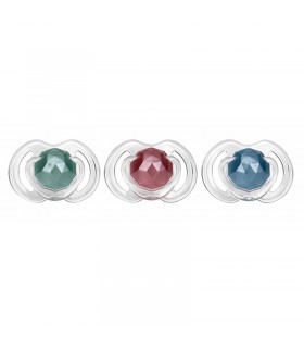 پستانک کلاسیک بادامی 6-0 ماه طرح الماس نوبی Nuby Pacifier