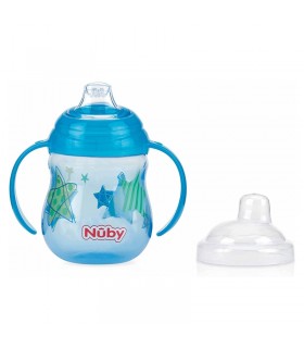 لیوان آبمیوه خوری دسته دار نوبی Nuby No-Spill Cup with Handles