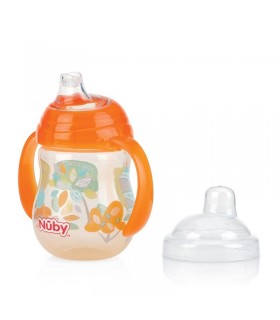 لیوان آبمیوه خوری دسته دار نوبی Nuby No-Spill Cup with Handles