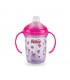 لیوان دسته دار با نی 360 درجه نوبی Nuby No-Spill Cup with 360°