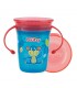 لیوان دسته دار با درب 360 درجه +6 ماه نوبی Nuby 360° Wonder Cup