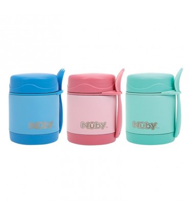 فلاسک غذا استیل دوجداره نوبی Nuby Stainless Steel Thermo Food