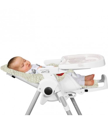 صندلی غذای کودک Zero-3 پگ پرگو رنگ کرم Peg-Perego Prima Pappa