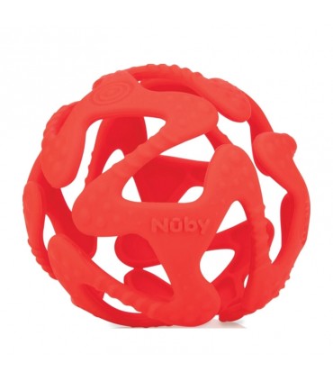 دندانگیر تمام سیلیکون توپی نوبی Nuby Teether