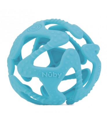 دندانگیر تمام سیلیکون توپی نوبی Nuby Teether