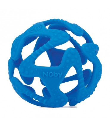 دندانگیر تمام سیلیکون توپی نوبی Nuby Teether