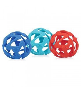 دندانگیر تمام سیلیکون توپی نوبی Nuby Teether