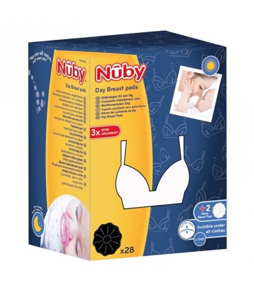 پد سینه روزانه مشکی نوبی Nuby Day Breast Pads