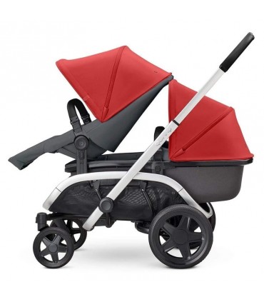 کالسکه چهار چرخ کوئینی مدل Quinny Hubb Red on Graphite