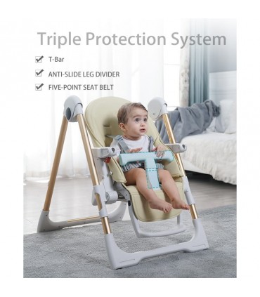 صندلی غذای کودک بنیتو رنگ نارنجی Bonito caro