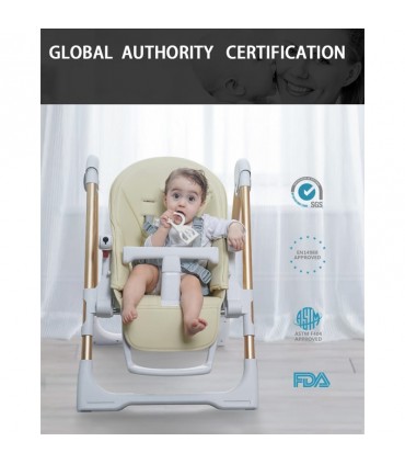 صندلی غذای کودک بنیتو رنگ سبز Bonito caro