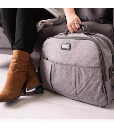 کیف لوازم و سبد خواب مسافرتی طوسی بیزی گروئین Bizzi Growin Pod