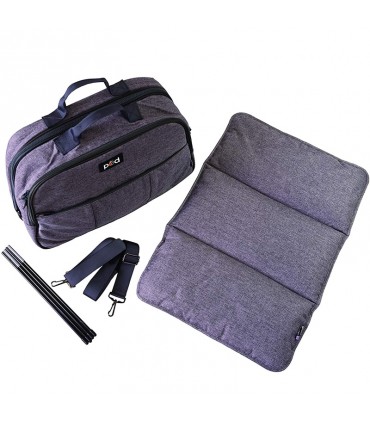 کیف لوازم و سبد خواب مسافرتی طوسی بیزی گروئین Bizzi Growin Pod