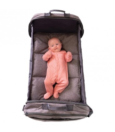 کیف لوازم و سبد خواب مسافرتی طوسی بیزی گروئین Bizzi Growin Pod