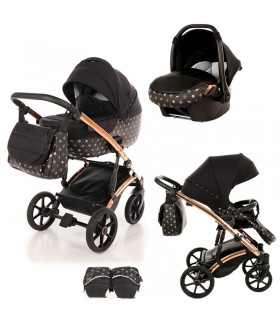 ست 5 تکه کالسکه مشکی تاکو مدل Tako Laret Imperial