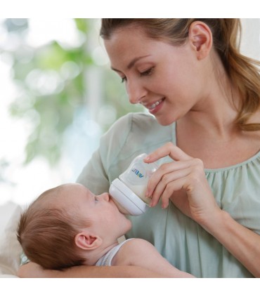 شيشه شير نچرال 125 میل اونت Avent Natural Feeding Bottle