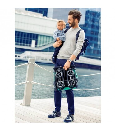 کالسکه مسافرتی آبی فیروزه ای جی بی مدل GB Pockit+ All-Terrain