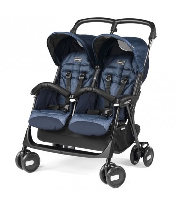 کالسکه دوقلو پگ پرگو مدل Peg-Perego Aria Shopper Indigo