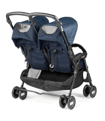 کالسکه دوقلو پگ پرگو مدل Peg-Perego Aria Shopper Indigo