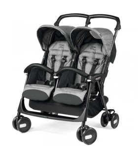 کالسکه دوقلو پگ پرگو مدل Peg-Perego Aria Shopper Cinder