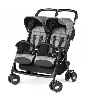 کالسکه دوقلو پگ پرگو مدل Peg-Perego Aria Shopper Cinder