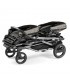 کالسکه دوقلو کودک پگ پرگو مدل Peg-Perego Duette Piroet Luxe Beige