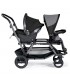 کالسکه دوقلو کودک پگ پرگو مدل Peg-Perego Duette Piroet Luxe Beige