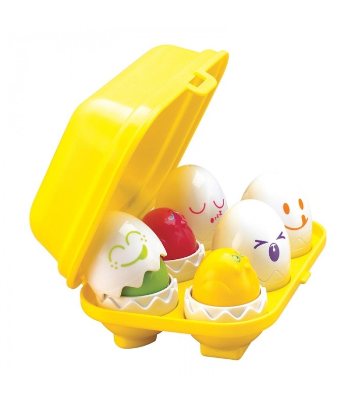 پازل-تخم مرغ پازلی تامی Tomy Hide & Squeak Eggs Colour Match-فروشگاه کودکو